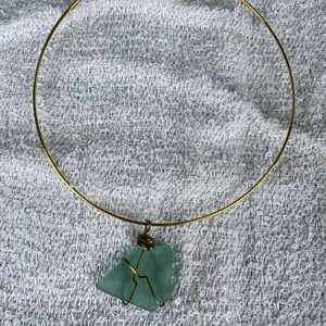 Sea glass necklace